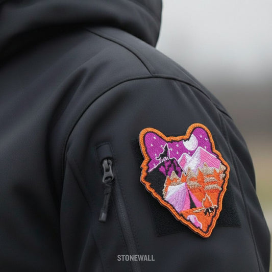 VELCRO PATCH FRONTIER - MOUNTAIN WOLF