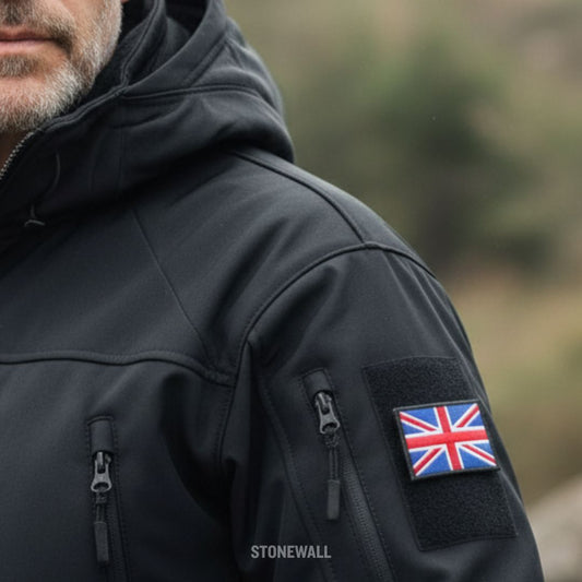 VELCRO PATCH HERITAGE - UNITED KINGDOM FLAG