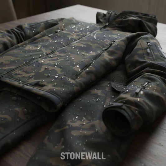 VANGUARD CAMO SOFTSHELL JACKET & PANTS SET