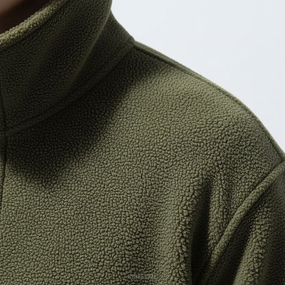 TACTICAL HOODED POLAR FLEECE JACKET