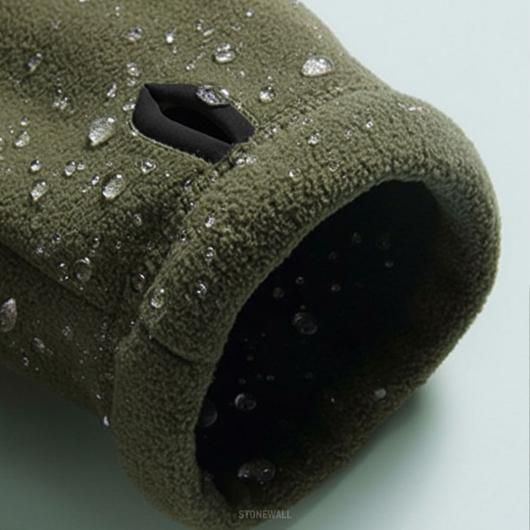 TACTICAL HOODED POLAR FLEECE JACKET