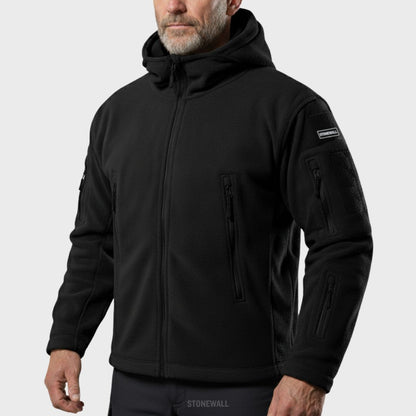TACTICAL HOODED POLAR FLEECE JACKET