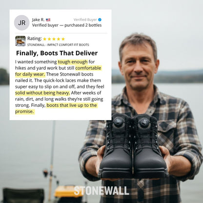 STONEWALL - IMPACT COMFORT-FIT BOOTS