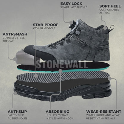 STONEWALL - IMPACT COMFORT-FIT BOOTS