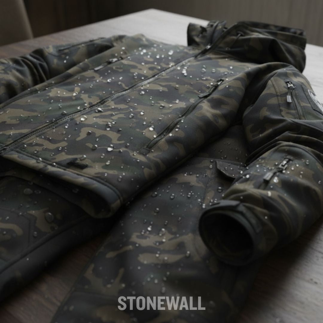 VANGUARD CAMO SOFTSHELL JACKET & PANTS SET