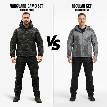 VANGUARD CAMO SOFTSHELL JACKET & PANTS SET