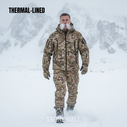 VANGUARD CAMO SOFTSHELL JACKET & PANTS SET