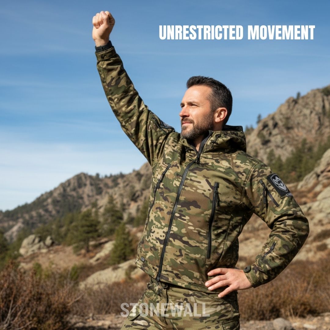 VANGUARD CAMO SOFTSHELL JACKET & PANTS SET