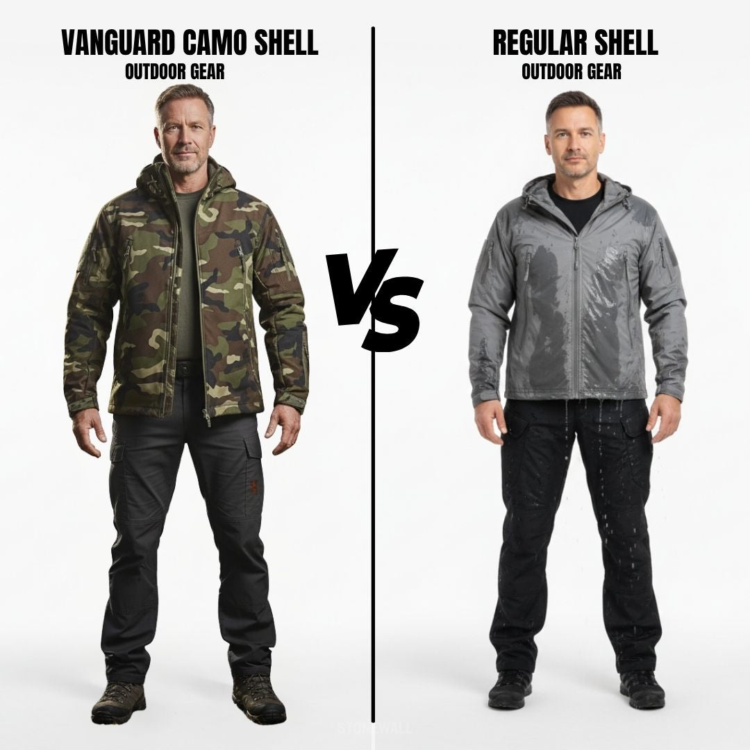 VANGUARD CAMO WATERPROOF SOFTSHELL JACKET