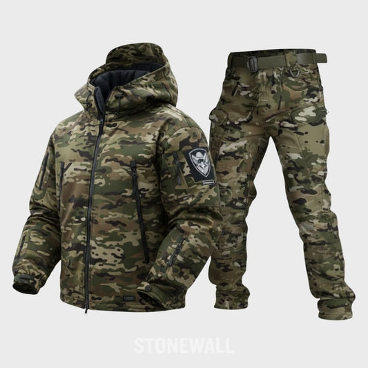 VANGUARD CAMO SOFTSHELL JACKET & PANTS SET