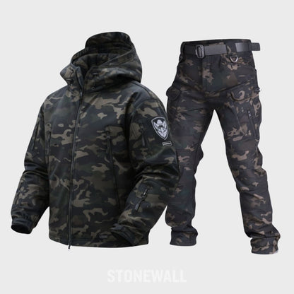 VANGUARD CAMO SOFTSHELL JACKET & PANTS SET